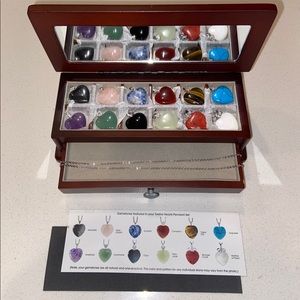 Twelve Hearts Pendant Set